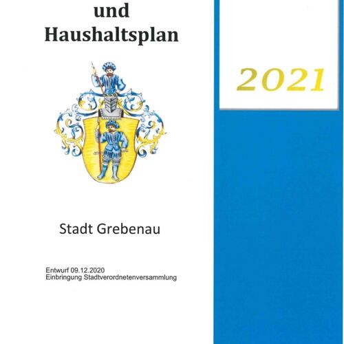 7. ausgeglichenen Haushaltsplanentwurf in Folge - HHPlan 2021
